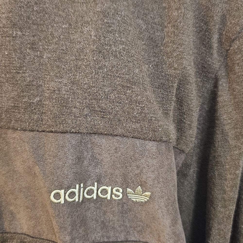 Adidas Men's Chocolate Brown Track Jacket - Picture 2 of 4